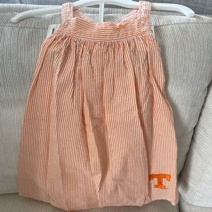 🍊 Vols Power T Seersucker Dress with Go Vols bloomers. 🍊